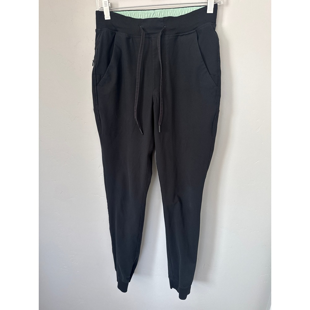 Birddogs Mens Black Linerless Joggers Athletic Performance Pants Size Small